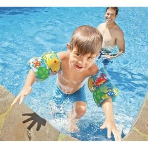 Intex 59650EP Inflatable Sea Buddy Arm Bands‎ 1-Pair Pool Safety